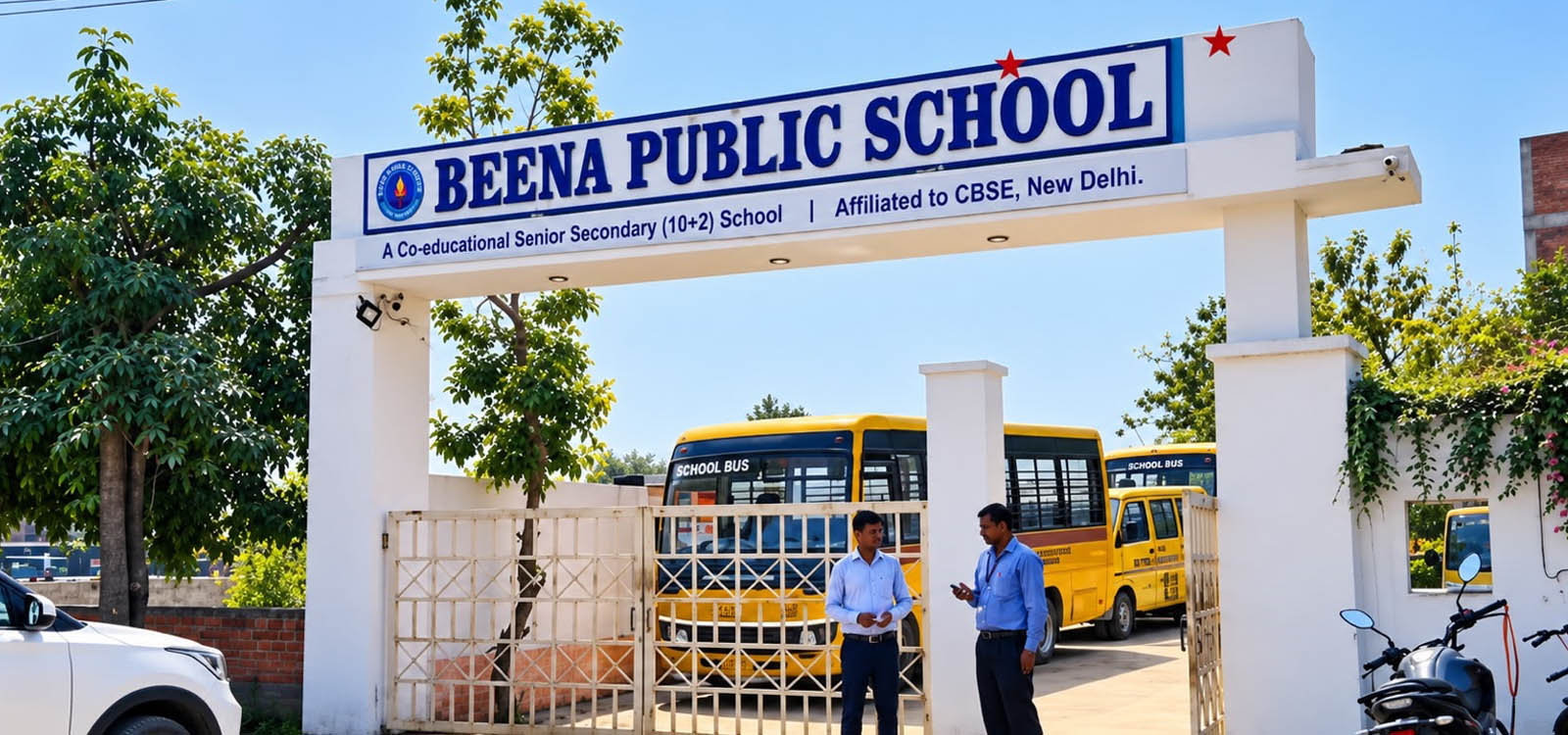 School campus building